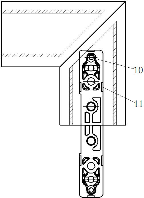 Novel hinge for plastic steel window