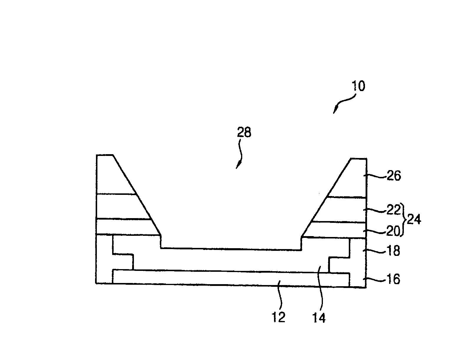 Bonding pad structure and semiconductor device including the bonding pad structure