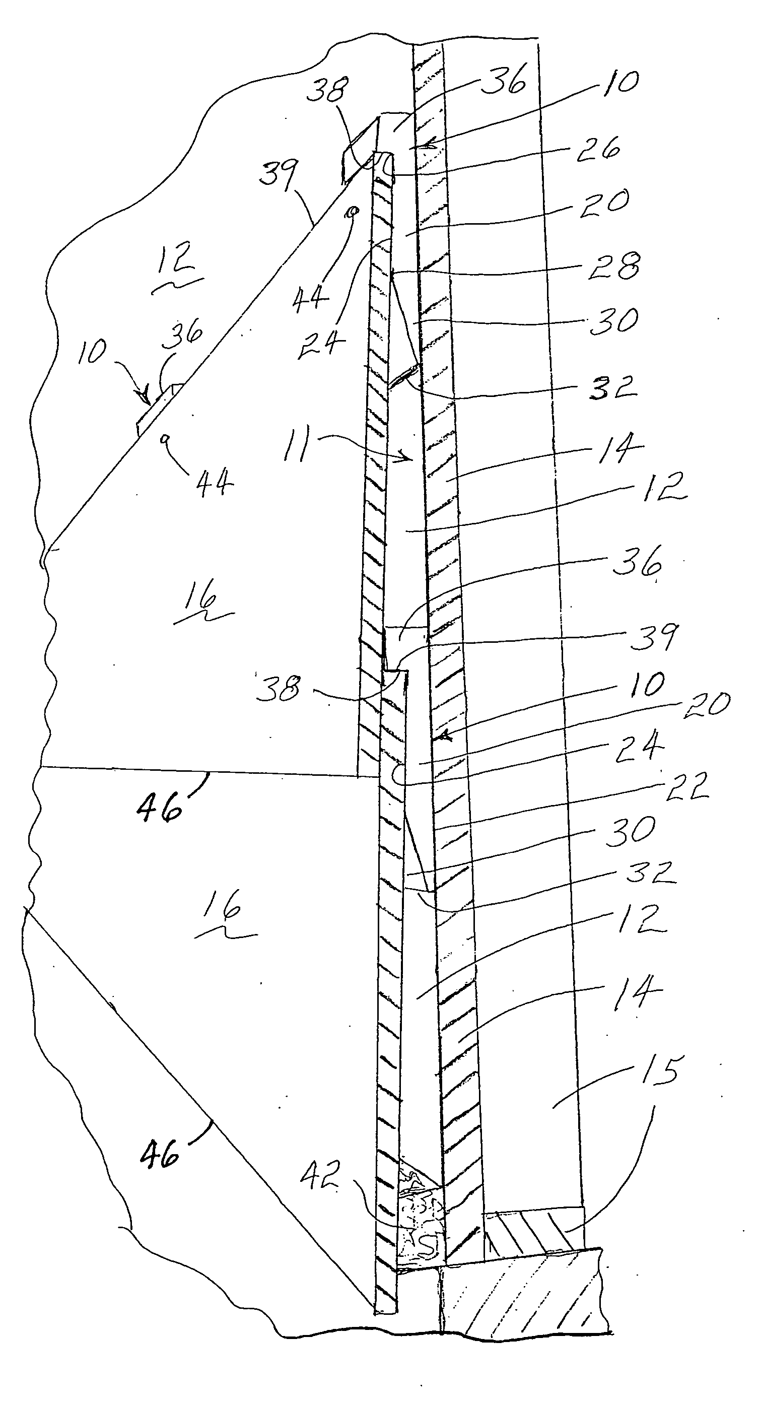 Siding spacer and ventilation means for outer walls