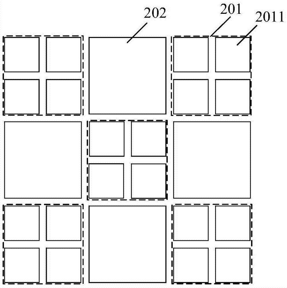 Array substrate and method for forming same, touch detection method for touch display device