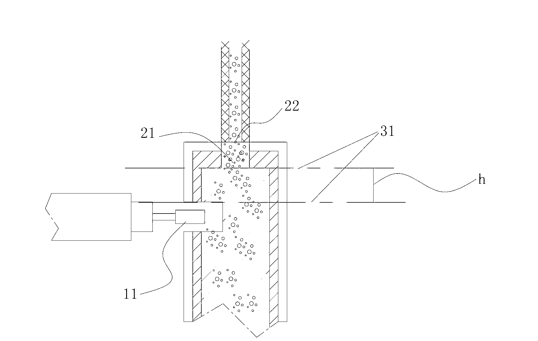 Heat transmission method and system for heat-pipe-type solar hot water system