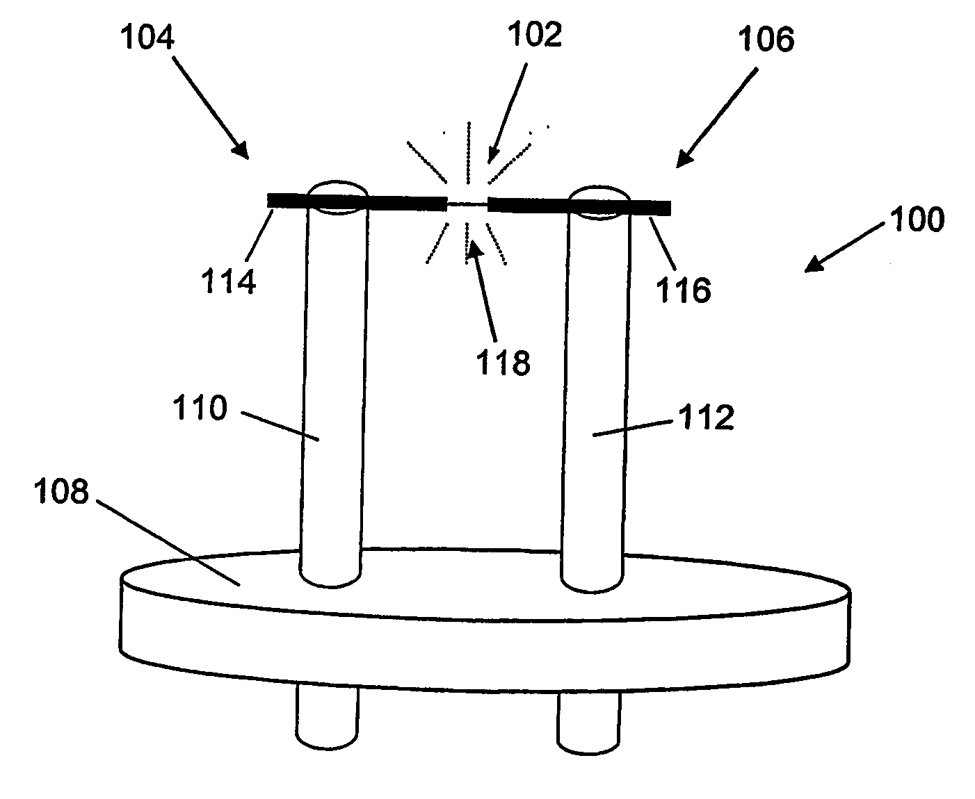 Cathode for an electrode source