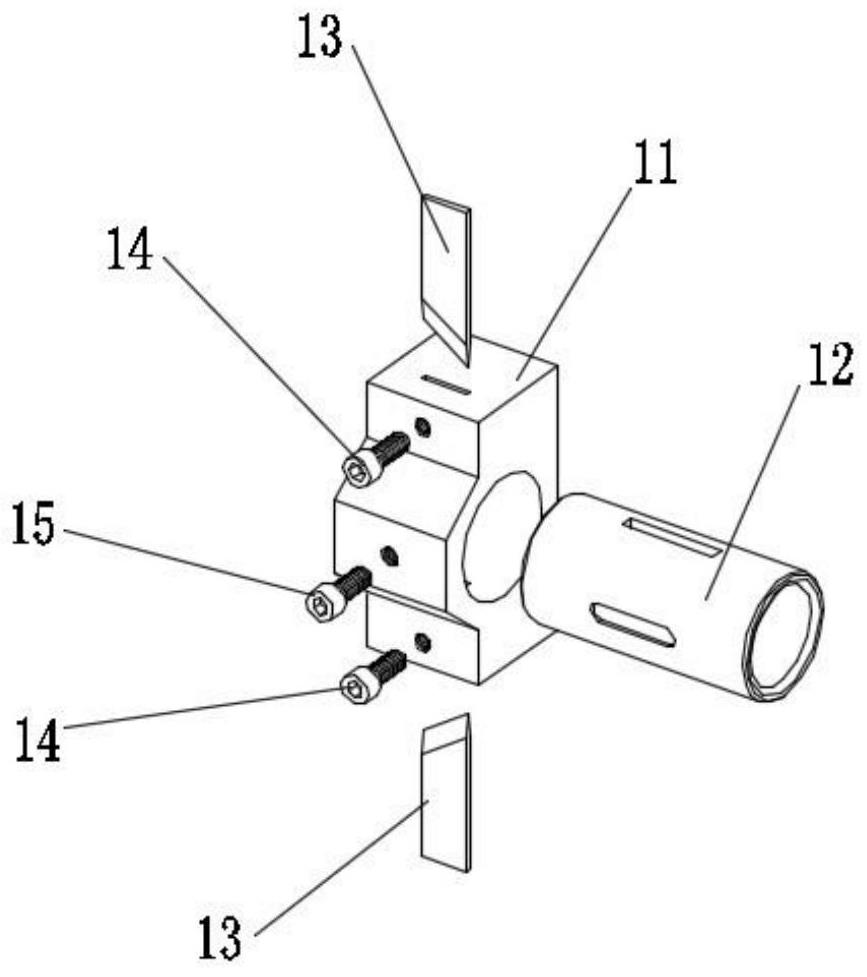 Slitting assembly and automatic wire stripping device