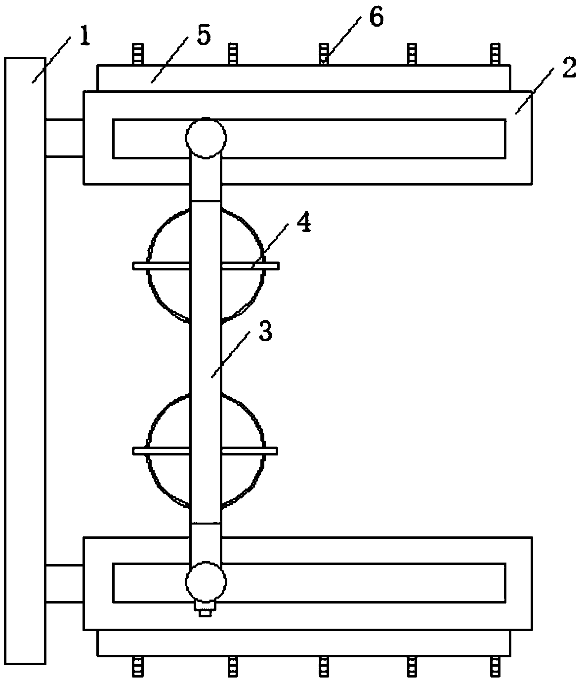 Automatic unloading device for building lift