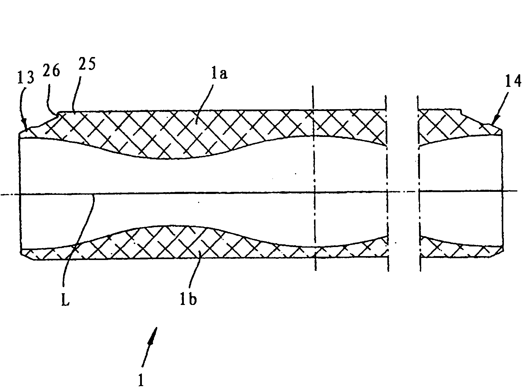 Eccentric worm pump with split stator