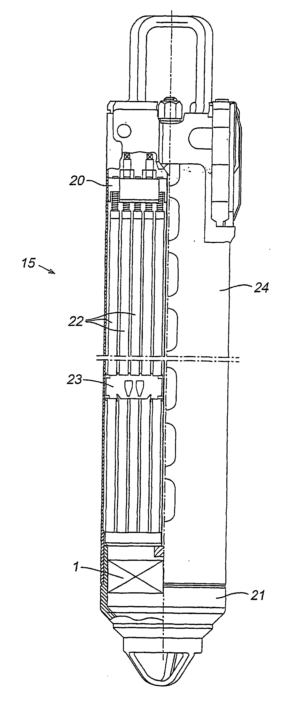 Filter and fuel assembly for a light-water nuclear reactor