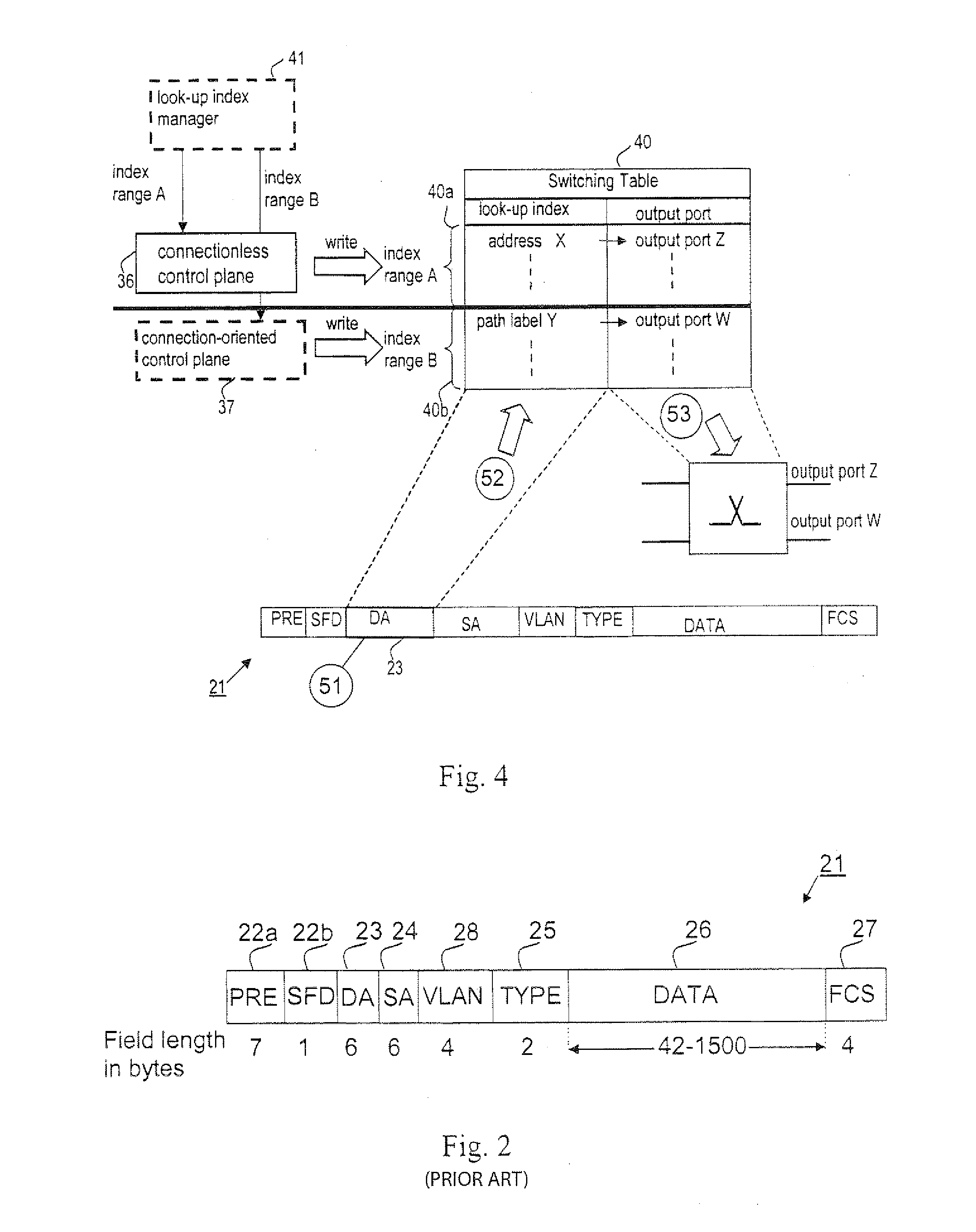 Arrangements for connection-oriented transport in a packet switched communications network