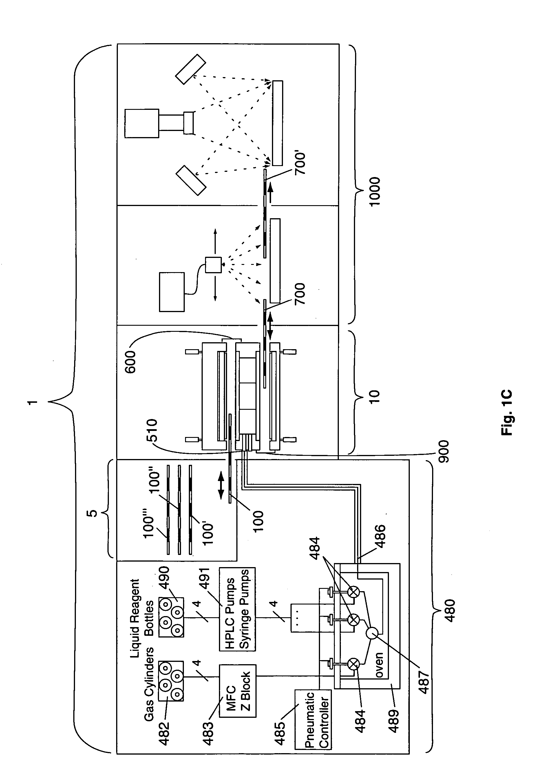 Chemical processing microsystems comprising high-temperature parallel flow microreactors