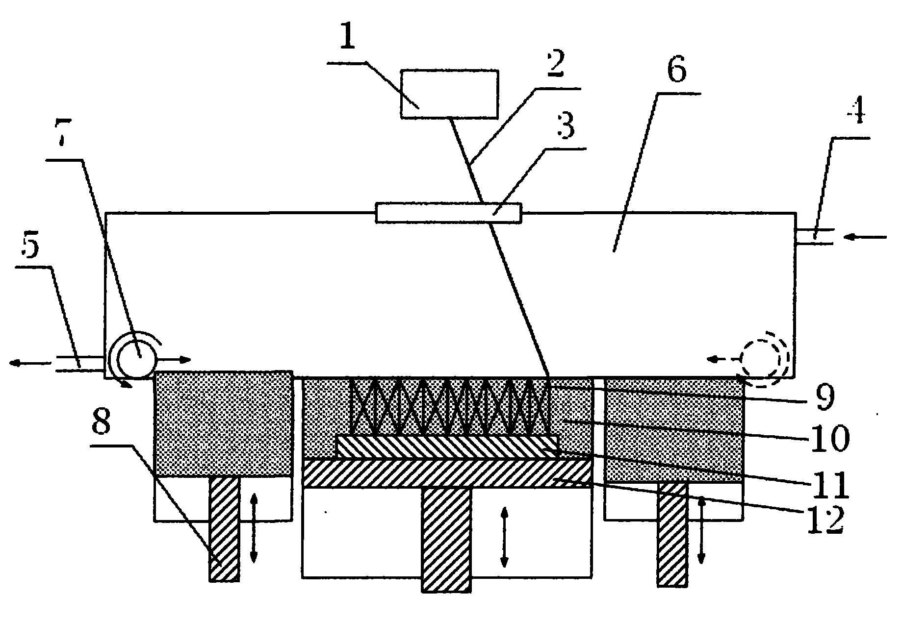 Method for forming refractory metal parts by using laser