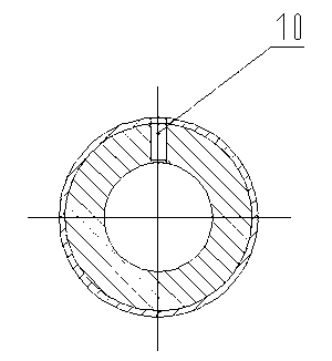 Tool for pressing small copper sleeve of engine connecting rod