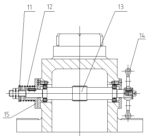 Tool for pressing small copper sleeve of engine connecting rod