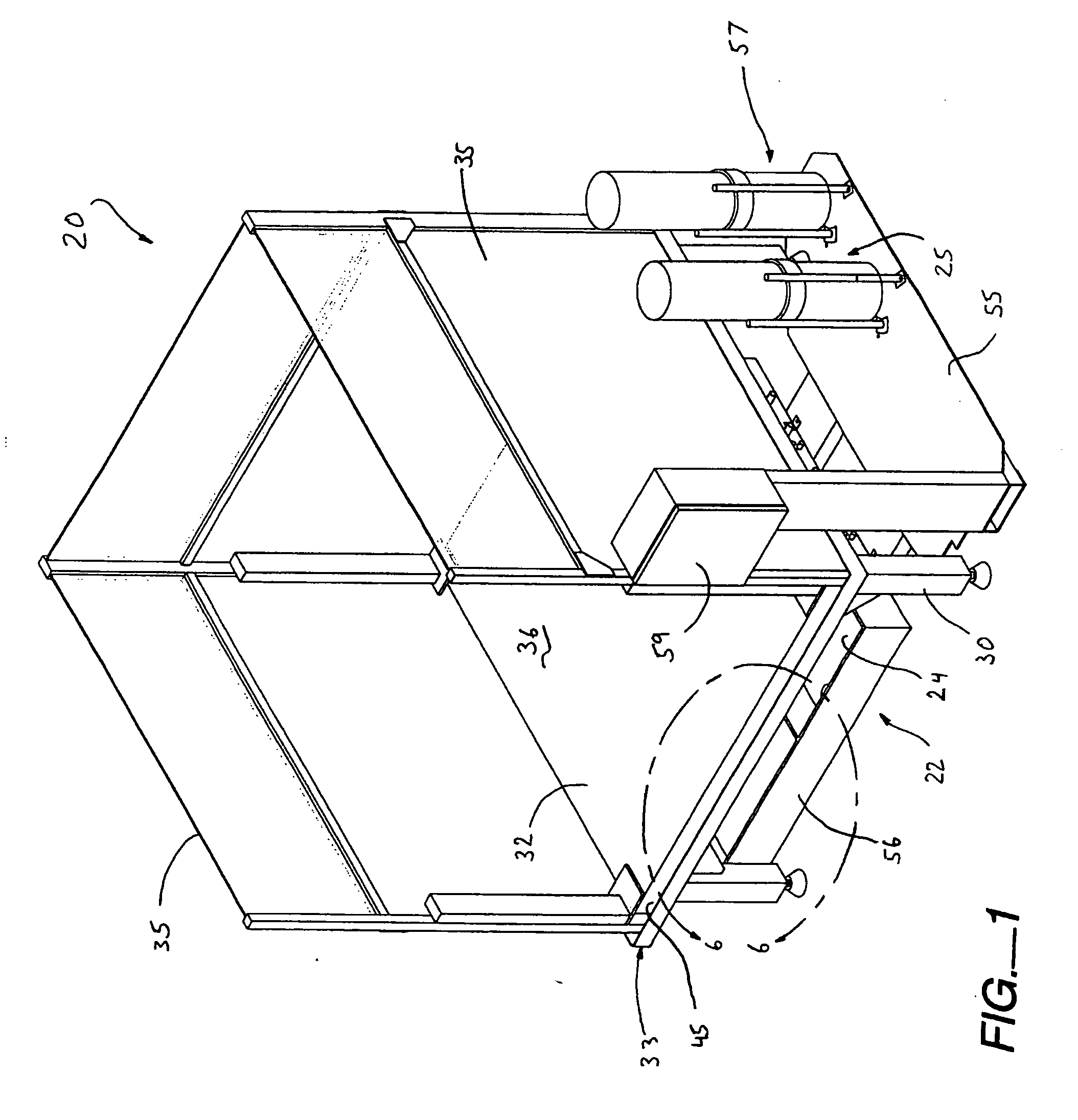 Closed-loop containment ash washer assembly and method