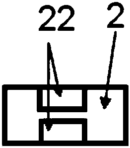 Rectangular four-way ridge waveguide power divider based on metal ridge