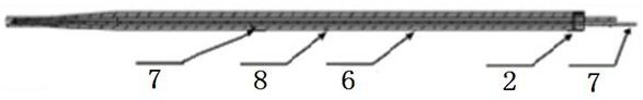 Thermocouple insulating material moisture-absorption-preventing high-temperature sealing material and preparation method thereof