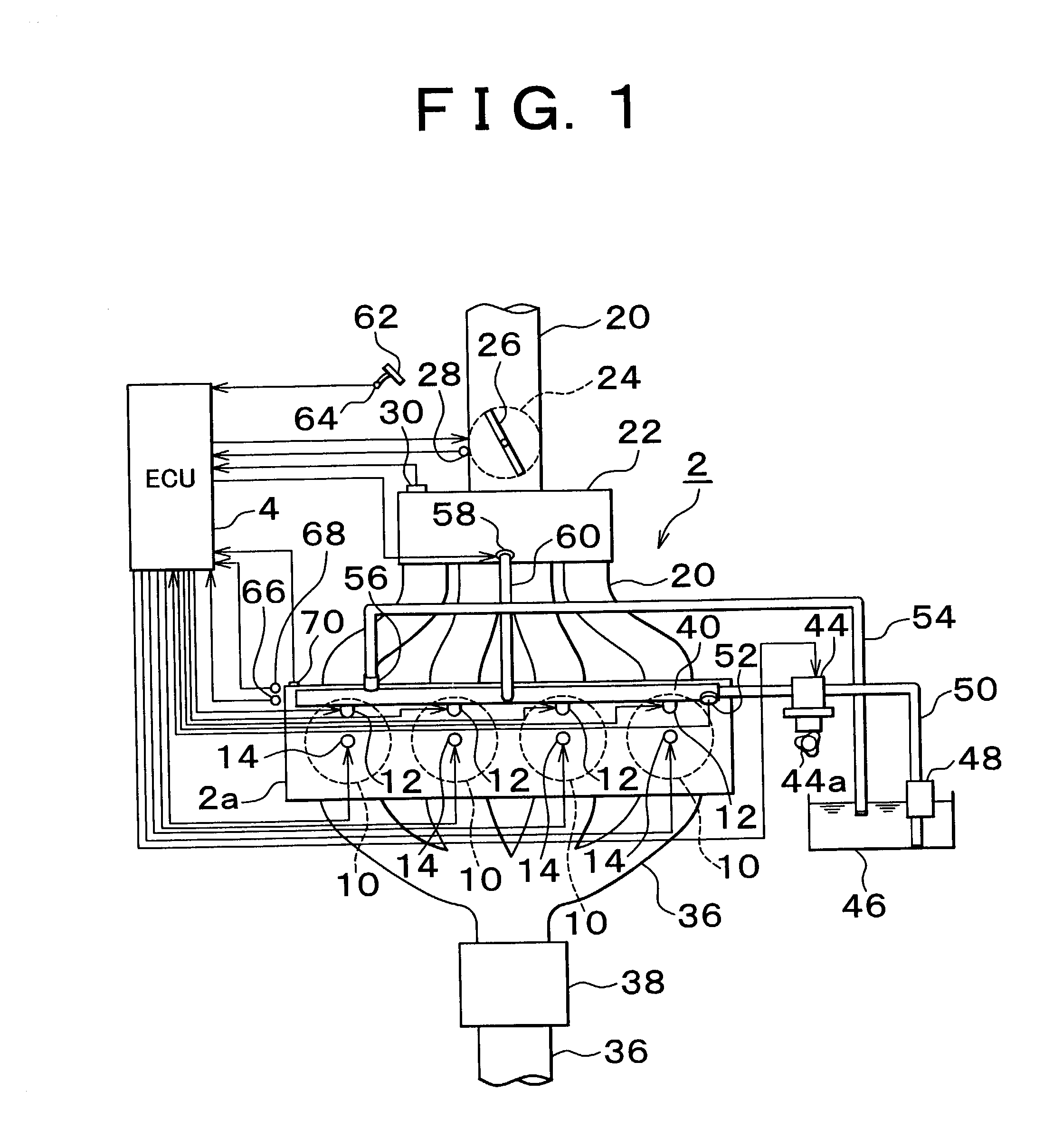 Fuel injection device of cylinder injection type internal combustion engine and fuel injection method thereof