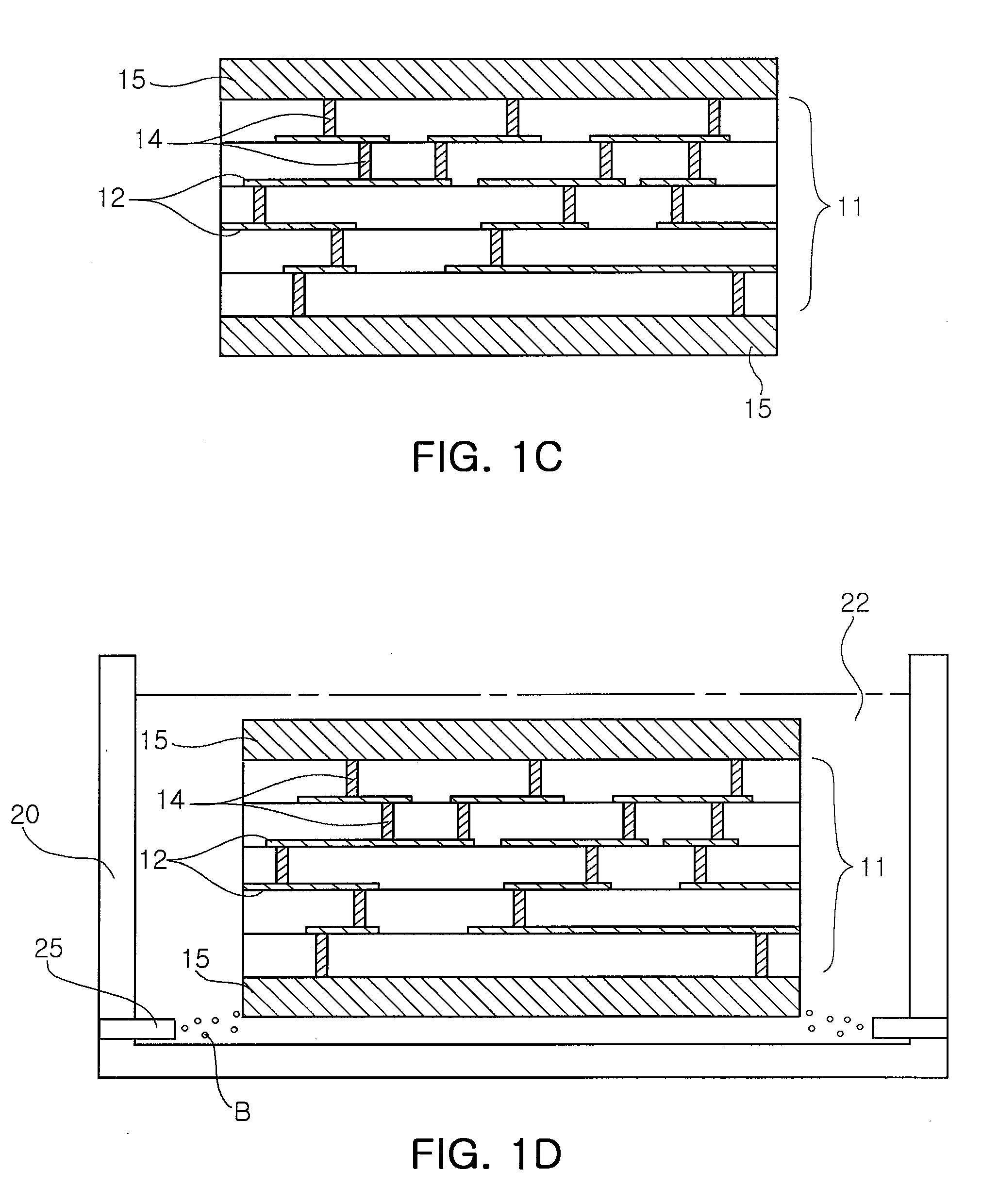 Manufacturing method of multi-layer ceramic substrate