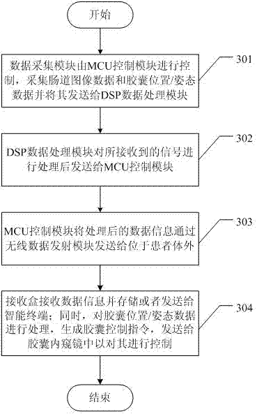 Capsule endoscope diagnosis and treatment system and control method thereof
