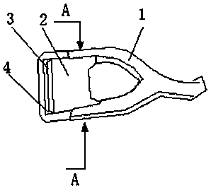 Fruit peeling tool for fruit peeler