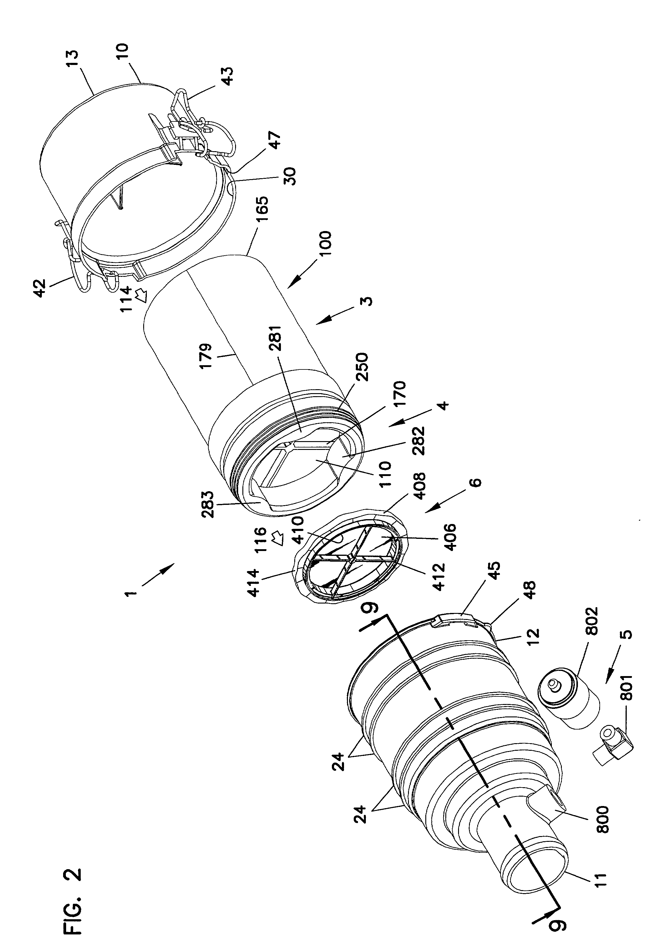 Air cleaner, filter element, and methods