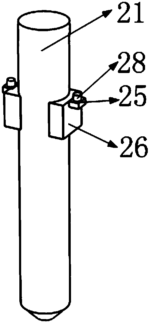 A mechanical chisel trigger breaker