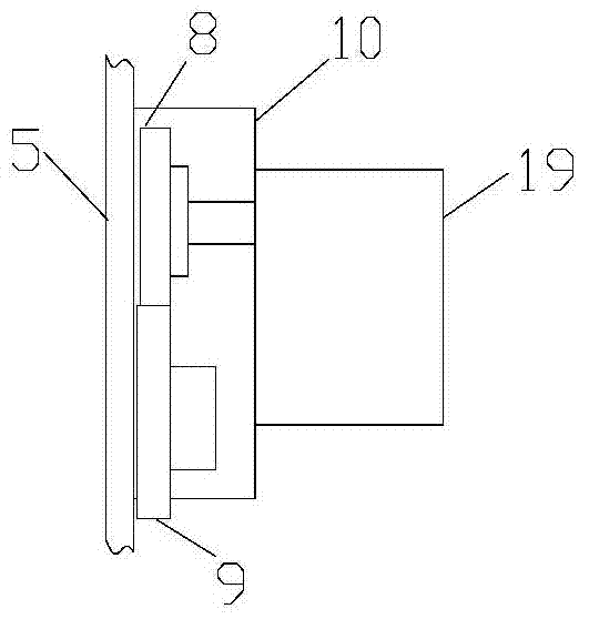 UAV single camera multi-angle shooting support device