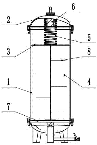 Fixing device and fixing method of oxygen generator molecular sieve