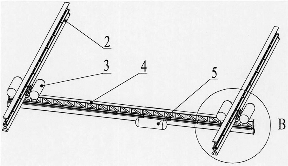 Passive self-adaptive distributed human body gravity unloading system