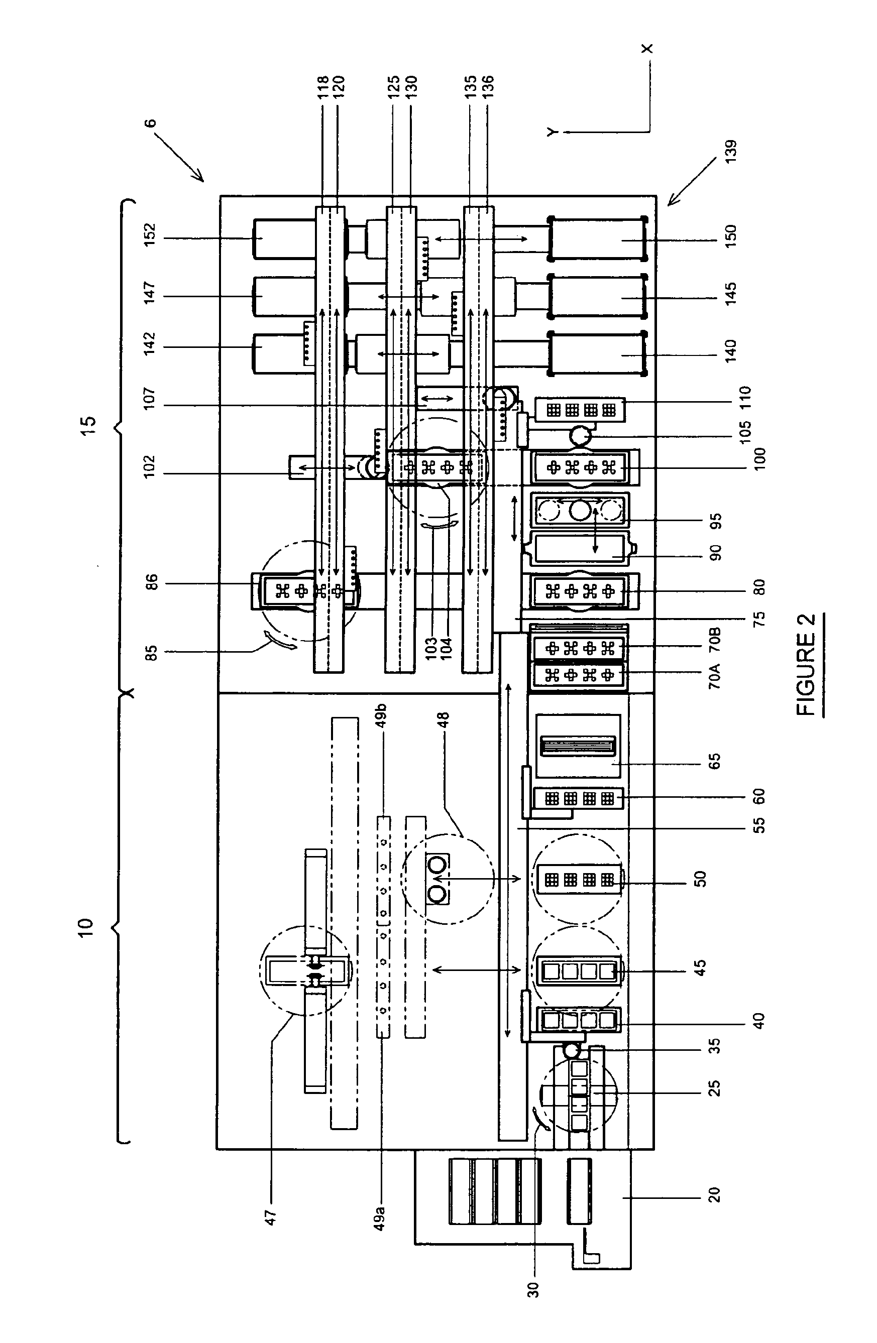 System and process for dicing integrated circuits