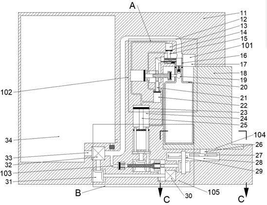 A small-scale high-concentration liquid oxygen quantitative distribution device