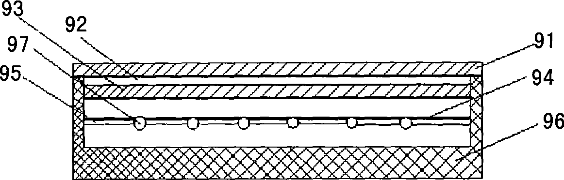 Flat-plate solar heat collector