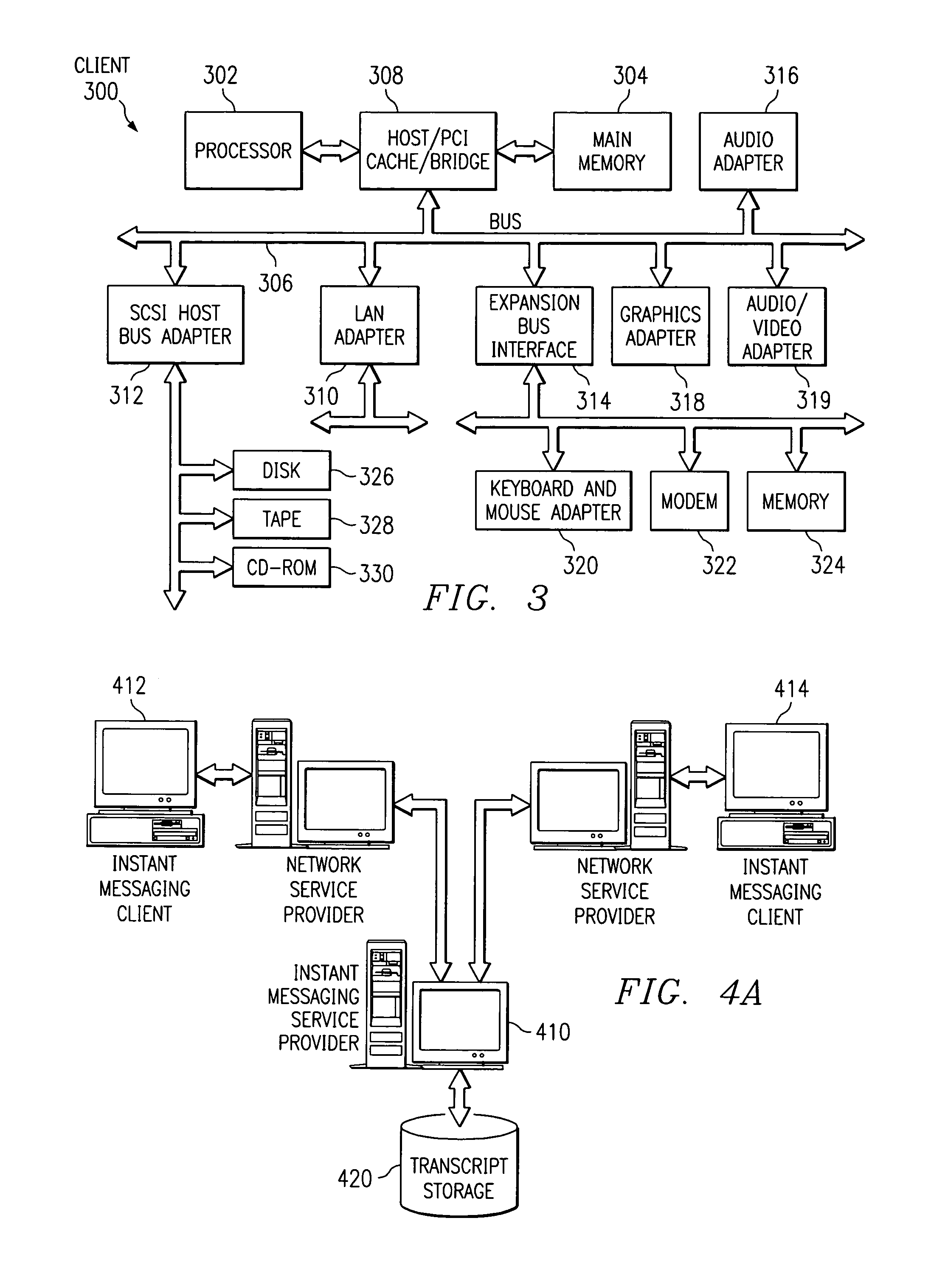 Apparatus and method for monitoring instant messaging accounts