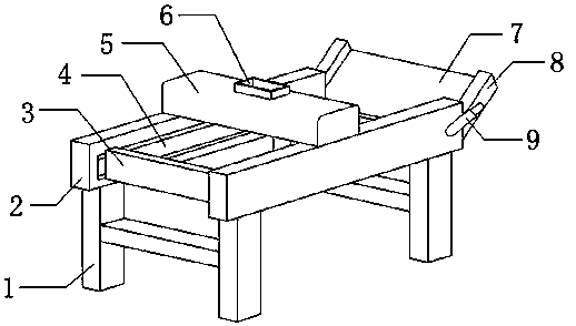 Heating device for processing of bent tempered glass