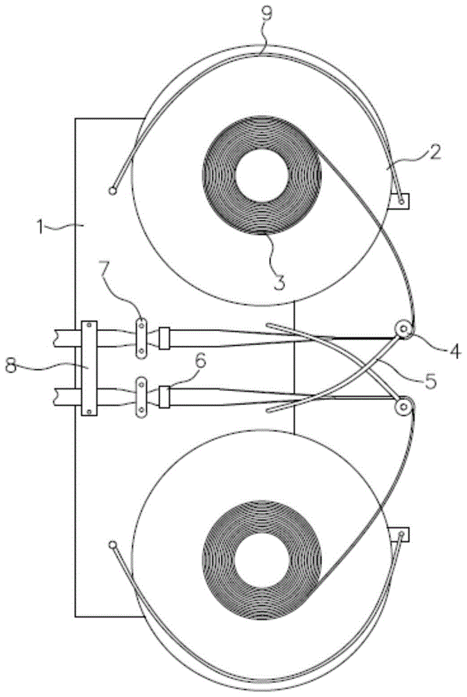 A lithium battery packaging equipment