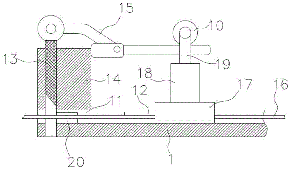 A lithium battery packaging equipment