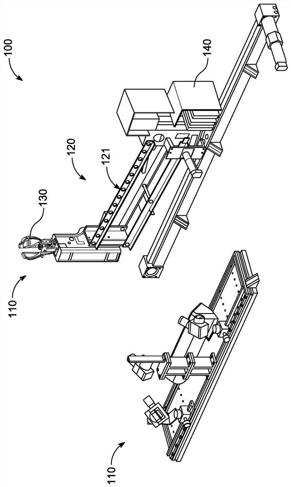 Device for picking fruit with robotic arm