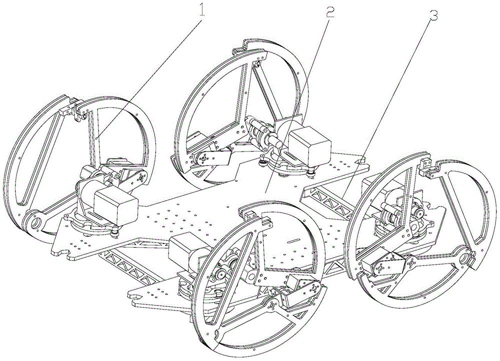 Leg-wheel type quadruped robot
