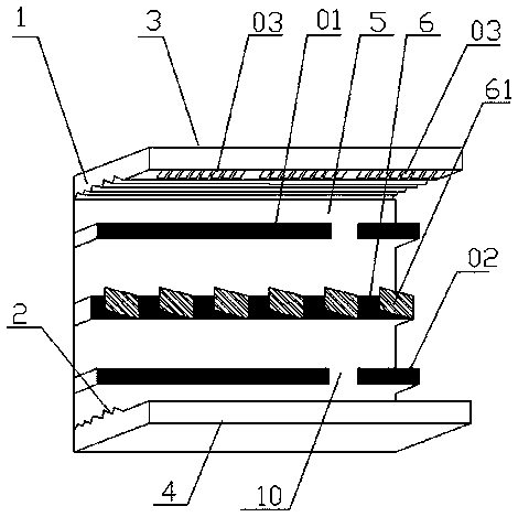 A deck and a socket adapted to the deck