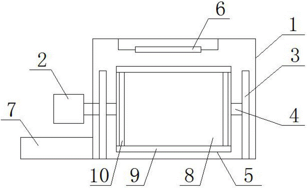 Air draft drying device for board