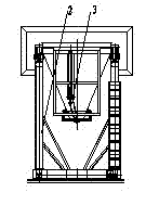 Vertical type automatic feeding machine