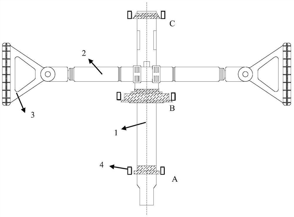 Method for monitoring unbalanced force of sliding bearings of supergravity centrifugal machine