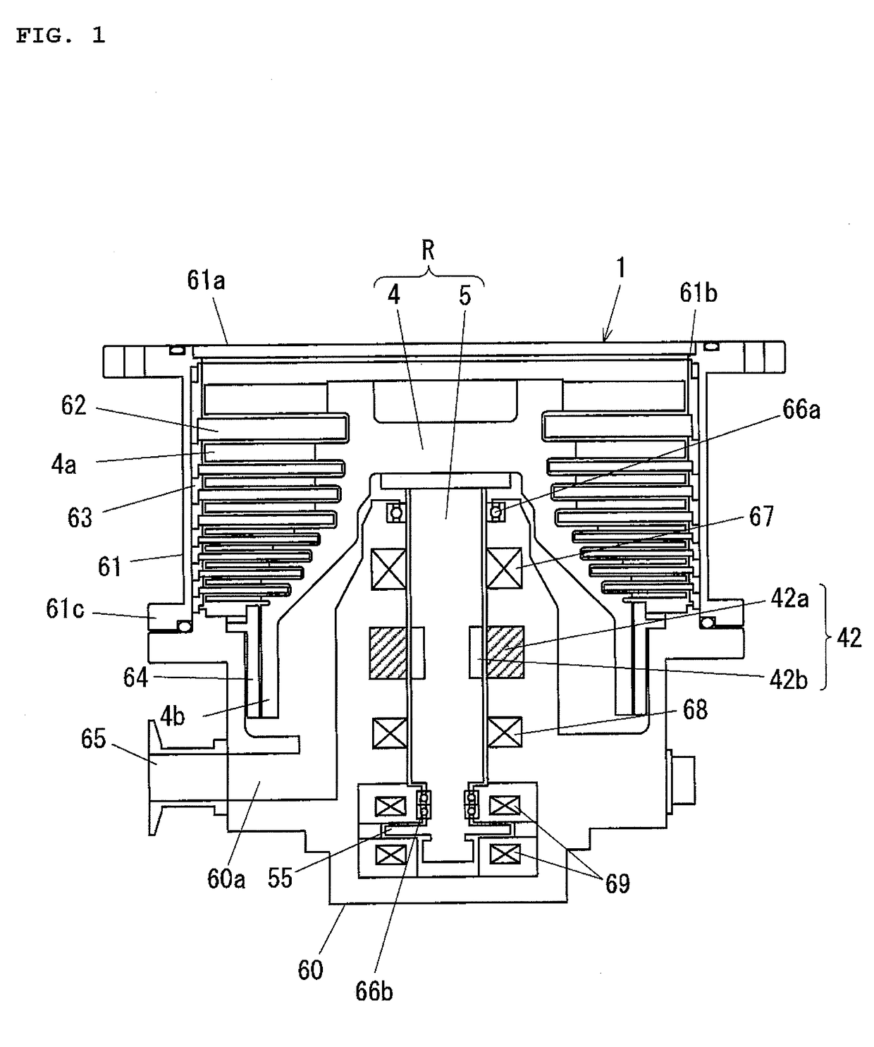 Magnetic bearing device and vacuum pump