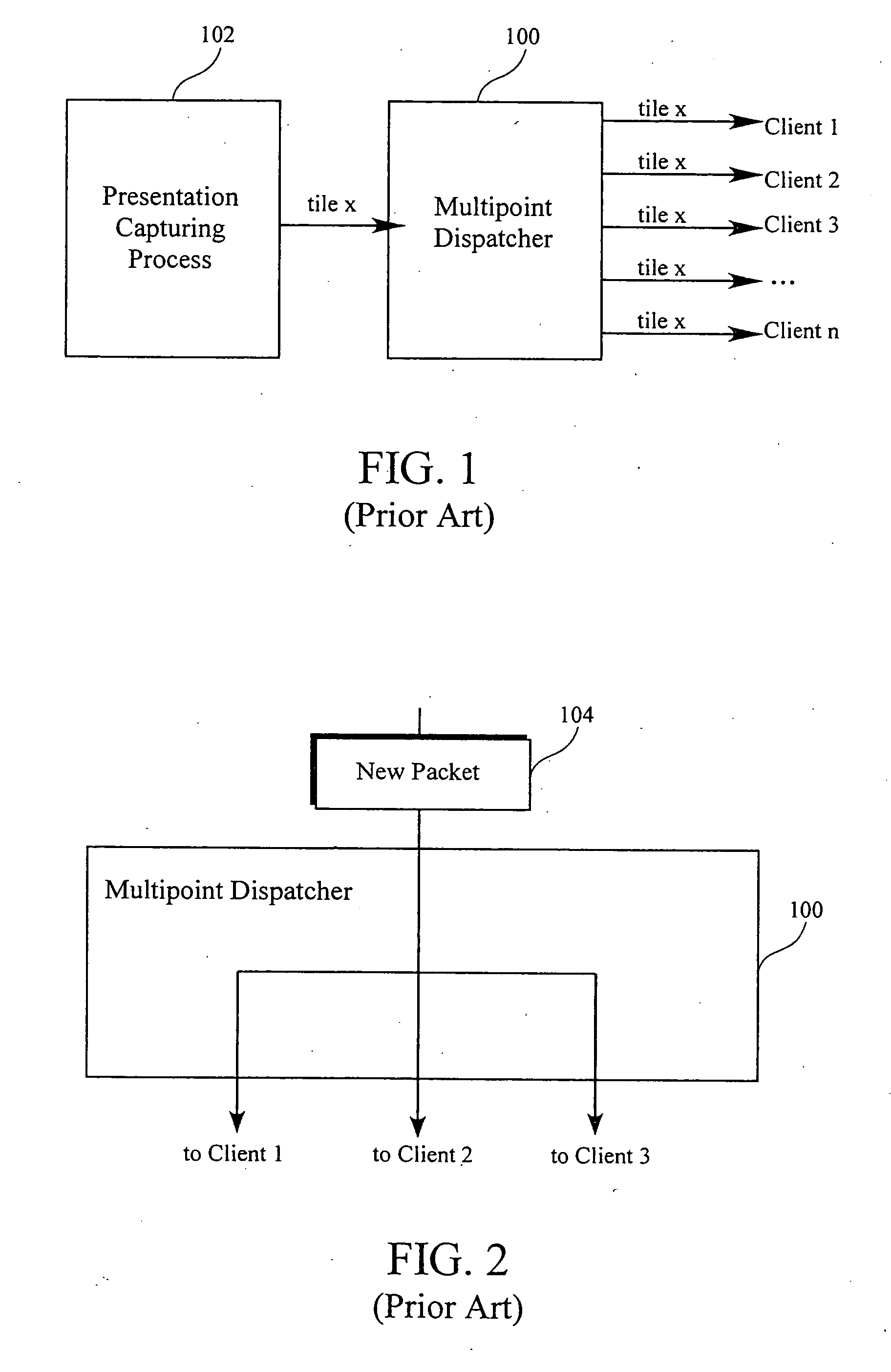 System for distributing objects to multiple clients