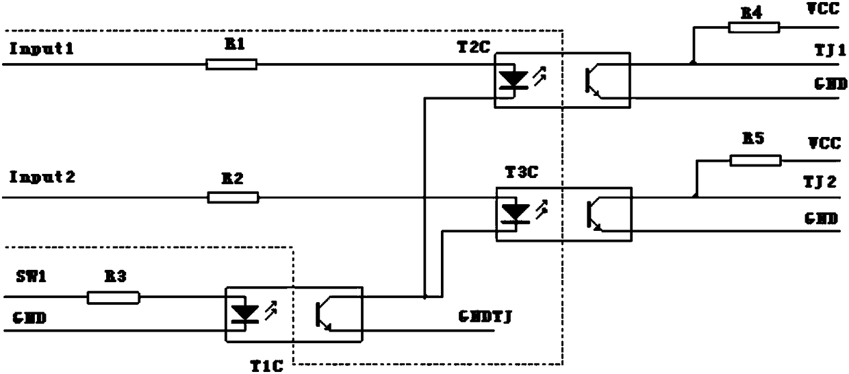 Circuit and method for acquiring conditional information for fault-oriented safety