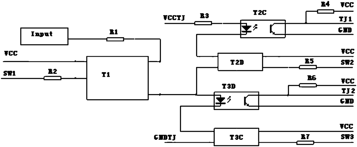 Circuit and method for acquiring conditional information for fault-oriented safety