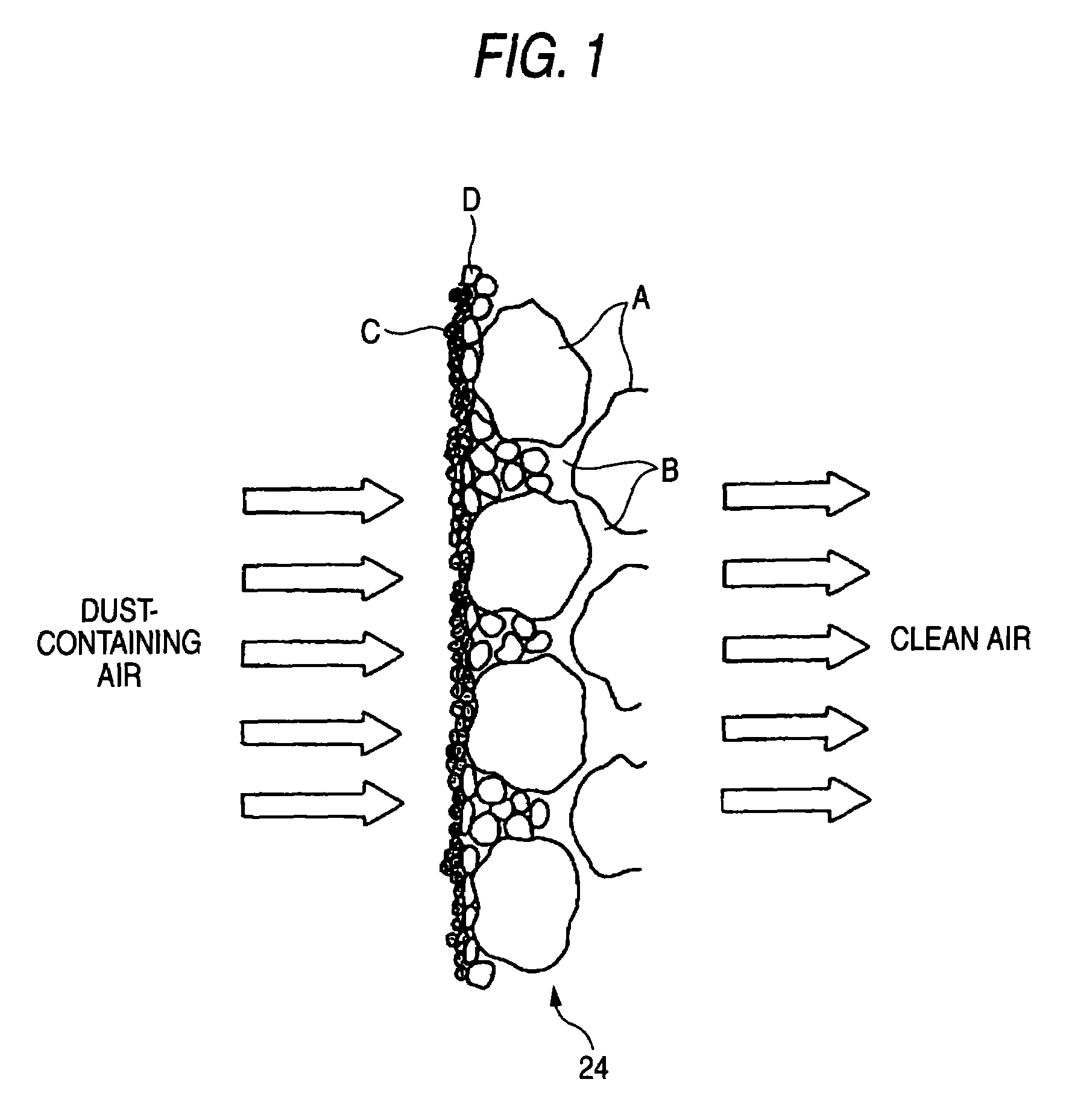 Heat-resistant filter element and method for production thereof