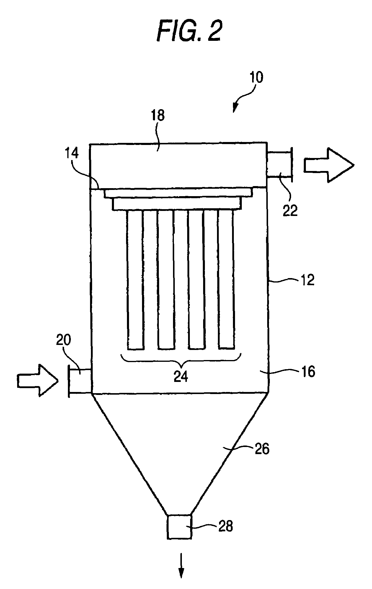 Heat-resistant filter element and method for production thereof