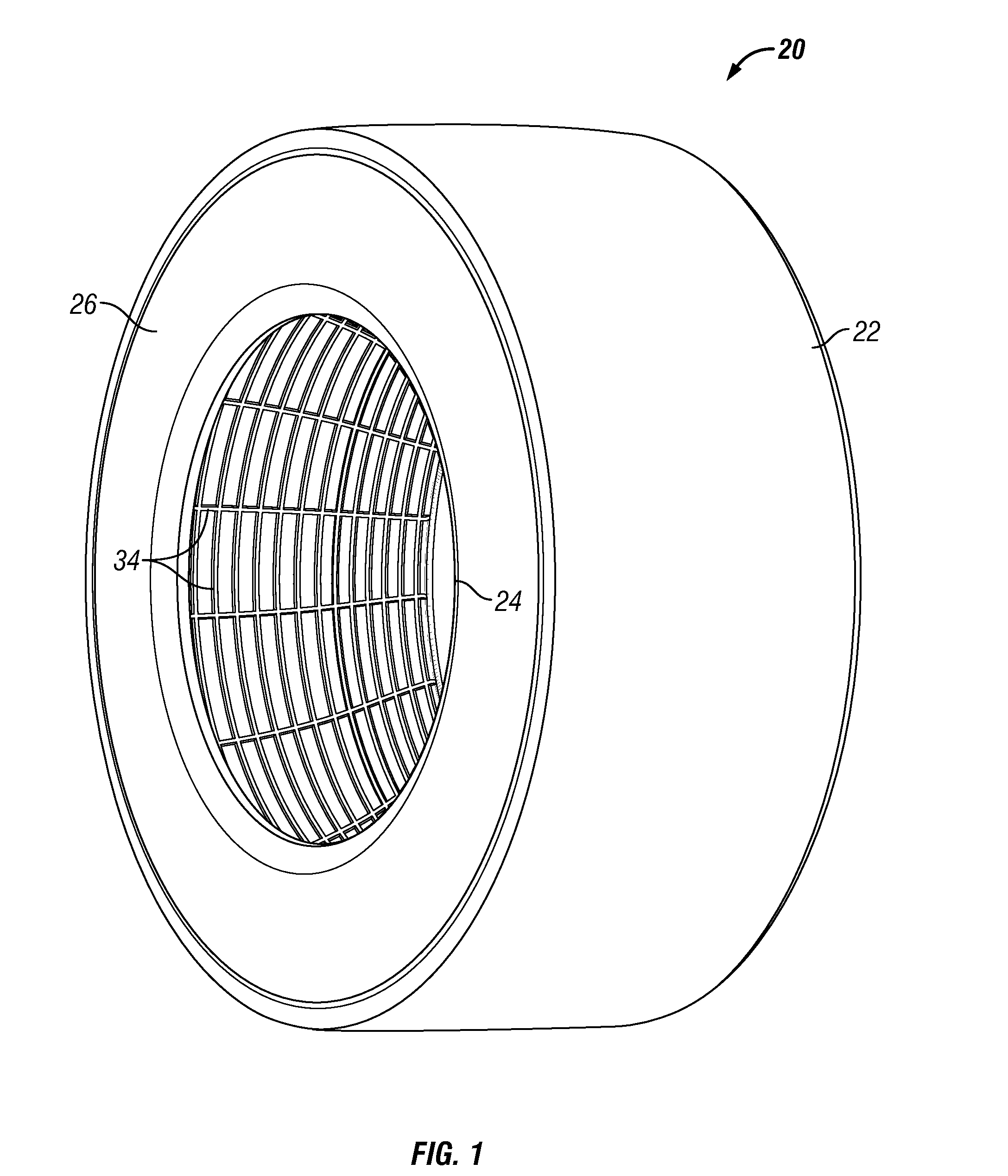 Tire design for ease of inner liner removal and method there for