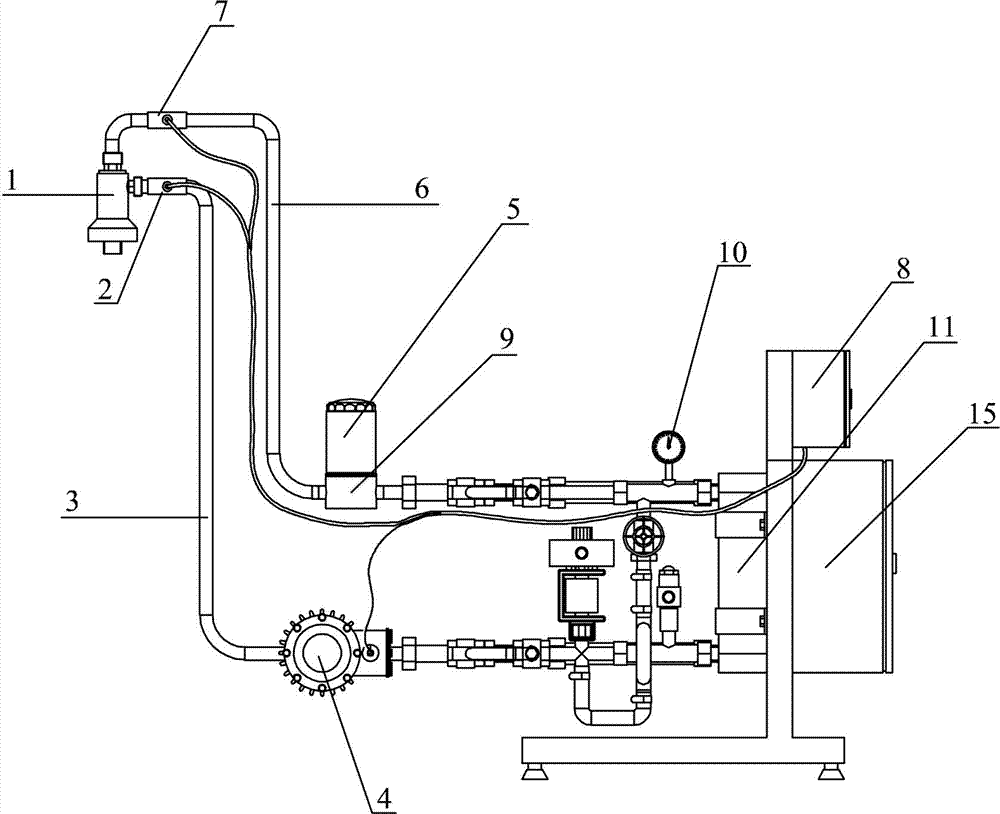 Engine oil outer cooling and circulating system of engine