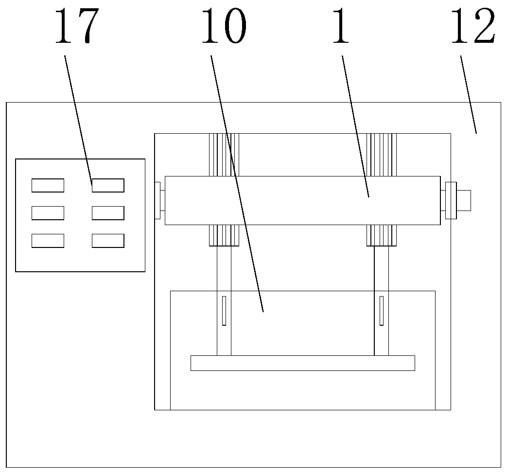 Electronic conductive film printing and coating composite machine