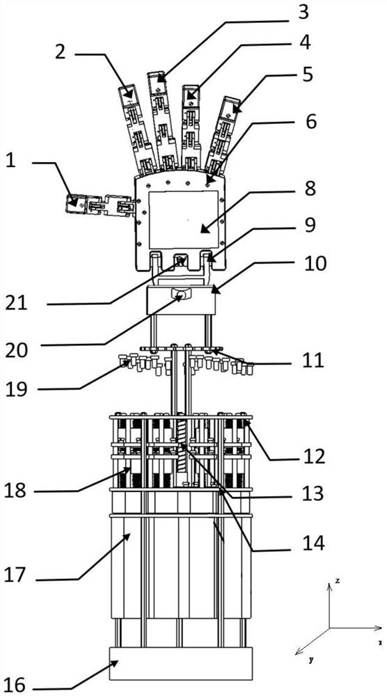 A tactile-sensing human-like hand based on nut-screw and tendon transmission